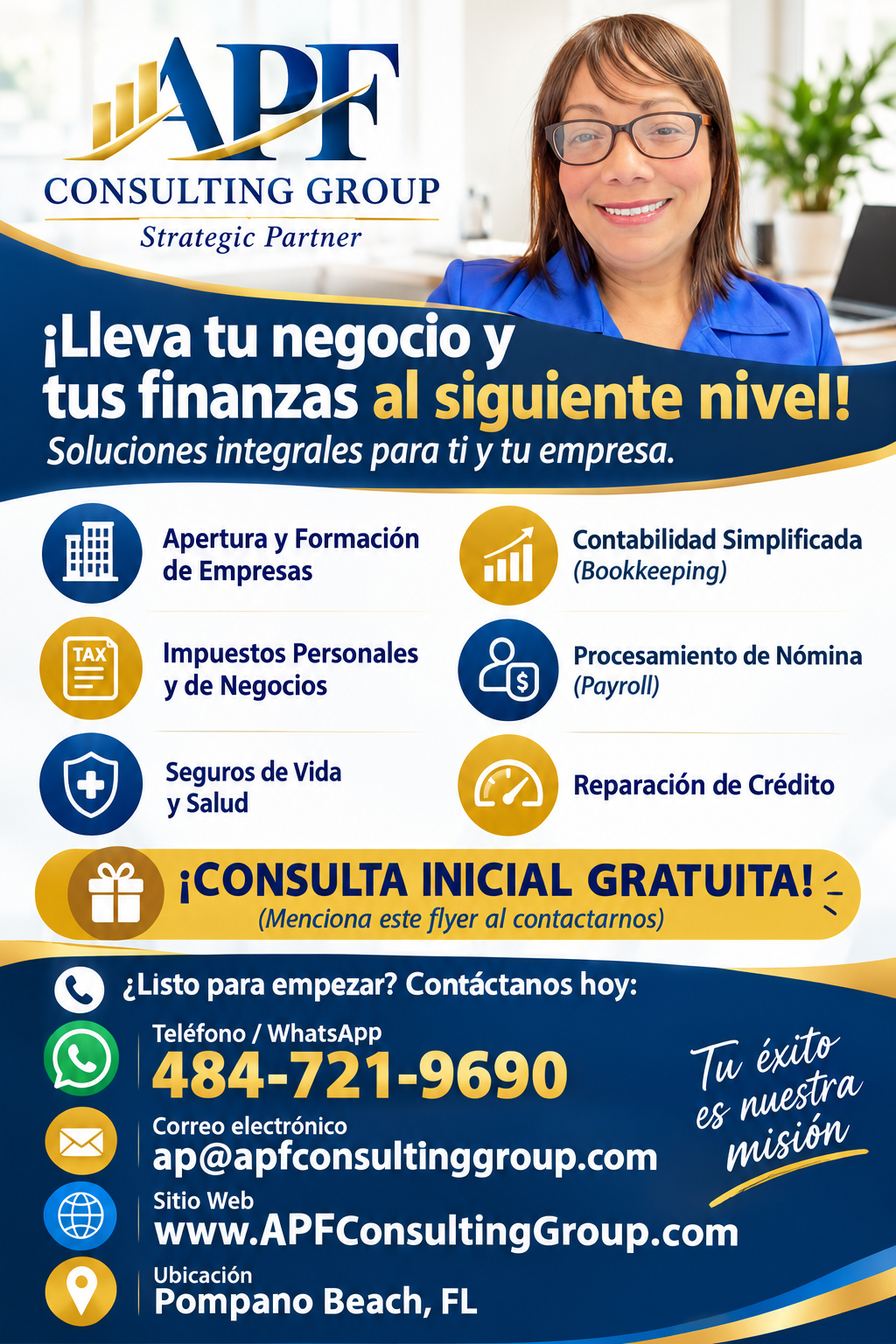 Flyer Oficial APF Consulting Group